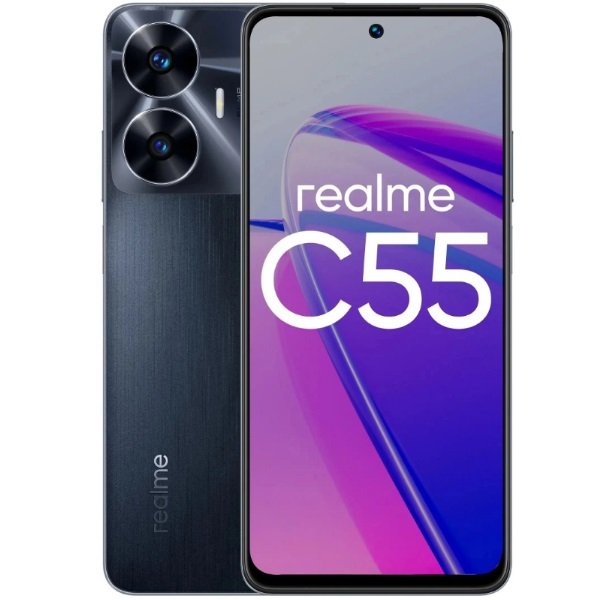 Смартфон Realme C55 6/128GB Black - купить в NovaMart