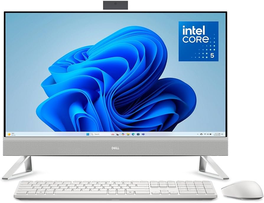 Моноблок Dell 27 AIO EC27250 i5-1334U/ DDR5 16GB/ SSD 512GB/ 27" FHD/ Intel Iris Xe Graphics/ wireless key + mouse - купить в NovaMart